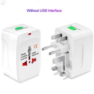 Pure Copper Global Universal Adapter Plug with USB Travel Conversion Plug Global Universal Charging 