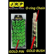 JRP oring chain 415HO-132L 415 GREEN GOLD BUSH o-ring o ring HIJAU rantai