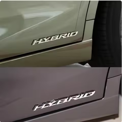 ABS Suitable for Lexus ES ES200 ES250 ES260 ES300 ES350 HYBRID logo side door sticker modification A