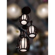 CIELO Antique Wooden Pendant Lamp Lampu Hiasan FOC Bulb