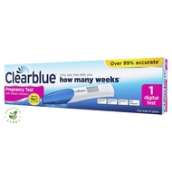 Clearblue Digital Pregnancy Test With Weeks Indicator (Ujian Kehamilan Digital) (1's)