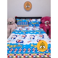 Doraemon Bedsheet Canadian Cotton with Pillowcase