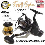 Seahawk Reel Frog Spin FS2000 FS3000 / FS4000 / FS5000 Mesin Seahawk Mesin Sound Frog