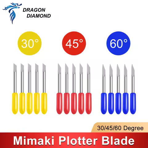 5/10pcs 30/45/60 Degree Mimaki cutting Blade Plotter cutting Blades Vinyl Cutter Knife for Mimaki Pl