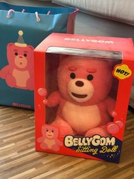 bellygom 25cm 公仔 韓國pop up store購買 連bellygom生日紙袋 禮物 節日禮物