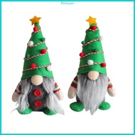RPAN Christmas Gnomes Plush Decorations Handmade Gnome Dolls Gnomes Ornaments