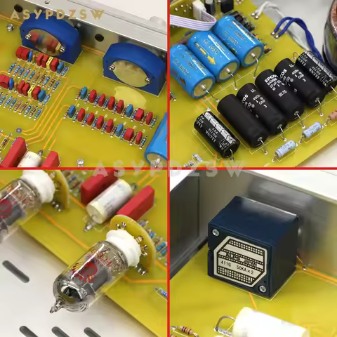 HIFI Classic MC22 ECC83 Tube preamplifier Base on McIntosh C22 With TREBLE/Bass adjustment