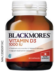 Blackmores Vitamin D3 (1000IU) 60 Tabs (for Immunity &amp; Bone Health)