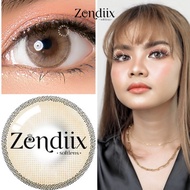 Softlens NEW MORE DUBAI Warna OCRE BROWN 14.5mm Normal Minus