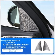 Protective Decoration Sticker For BMW 2024-2026 5 Series i5 A Pillar