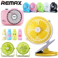 REMAX original Portable Mini USB Fan handhold fan desk mini cartoon camera usb fan with clip