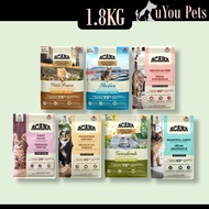 Acana Cat Food 1.8kg - Super Premium Holistic Cat Food / Wild Prairie / Pacifica Cat / Indoor Entre