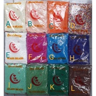 Various sand sequins 10/0 = 2.3 mm contents 1 pound.