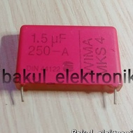 WIMA 1.5UF MKS4 250V. INPUT CAPACITOR