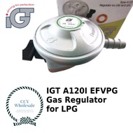 【IGT】[A120I EFVPG] Gas Regulator for LPG (Denmark Brand) With SAFETY LOCK