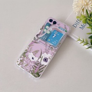 Slim Casing for Samsung Galaxy Z Flip5 Z Flip 5 Premium Flower Samsung Z Flip5 Z Flip5 Protection Ph