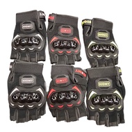 SUOMY HALF GLOVE MOTORCYCLE RIDING GLOVE MURAH GRAB PANDA LALAMOVE GLOVE SEPARUH