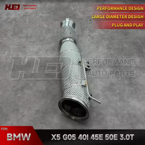 High Flow Downpipe for B58 3.0T G20/G22/G30/G32/G42/G02/G05 (M140i/M240i/M340i/M440i/540i/X3/X4/X5) 