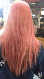 Bremod hair color 12.45 very red blond with oxidizer