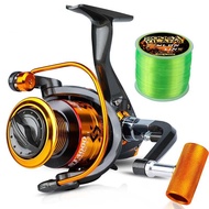 Sougayilang Fishing Reel Smooth Spinning Fishing Reel with 12 Ball Bearings Reel Jigging Reel Drag C