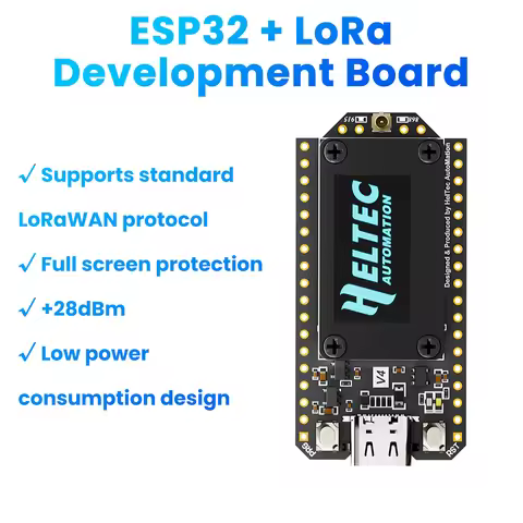 New Meshtastic Heltec V4 0.96inch OLED Solar Powered LoRa 32 Dev-Board GPS ESP32 SX1262 WiFi BLE Low