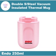 Endo 250ml Double S/Steel Vacuum Insulated Thermal Mug