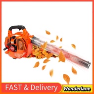 wonderlane Gas Powered Leaf Blower 2 Stroke Engine 25.4CC 275.45CFM Air Volume 0.65L Oil Tank Handhe