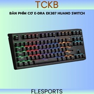 E-Dra EK387 RGB / Rainbow TKL Huano Type C Mechanical Keyboard (Blue / Brown/ Red Switch)