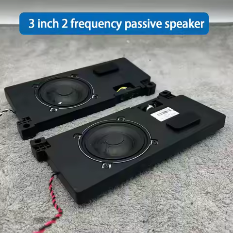 3 inch 2 way passive diy speaker for desktop TV built-in speaker modification 6Ohm 10W