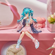 ntgjyuju72Dis0cussion Hatsune Miku hand-made pressing instant noodles sitting posture two-dimensional animation peripheral model chassis car decoration gift
