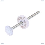 NIHAI 1 4pcs White M8 M10 Baby Gate Spare Kit - Pressure Fit Spindles Screw Bolts For Safety Gates