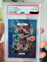 2023 Panini Prizm Allen Iverson Blue Choice 球員卡