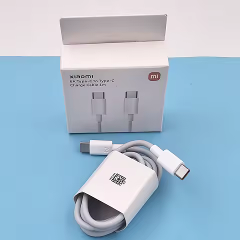 Original Xiaomi 120W 6A HyperCharge Cable 1M PD Type C Turbo Fast Charge Data Cord For Mi 15 14 13 U