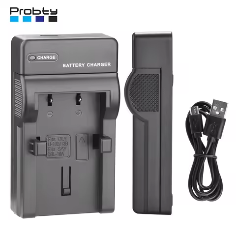 Li-10B Li-12B Battery Charger for Olympus Digital Cameras fits C-50 C-60 C-70 C-470 C-5000 C-7000 D-