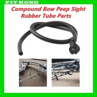 Archery Compound Bow Peep Sight Rubber Tube Replacement Parts