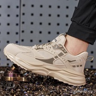 Breathable Safety Shoes Men Anti-smash Anti puncture Work Sneakers Men Steel toe shoes Non-slip Inde