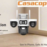 J3 WIFI Surveillance 4G Camera Three-Eye Wireless HD Night Vision Full Color Smart Outdoor 360 Rotat