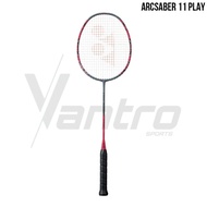 YONEX ARCSABER 11 PLAY GRAYISH PEARL BADMINTON RACKET]