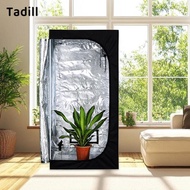 [dksqer] Indoor Plant Tent for Hydroponics, 89 X 89 X 180 Cm (35 X 35 X 71 Inches), Quick to Assembl