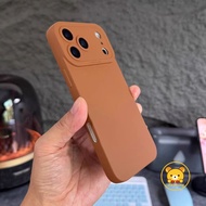 Simple Solid Color Phone Case For Xiaomi Poco F7 Ultra F6 F5 F4 F3 F2 Pro C75 C65 C55 5G 4G Casing C