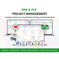 Project Management Spreadsheet Team Project Task Tracker Google Sheets Excel Kanban Board Gantt Char