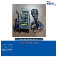 ADAPTOR 12 VOLT / 10 AMPERE