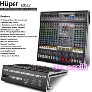 Mixer Audio Huper Qx-12 Mixer 12 Channel 199 Dsp Qx12