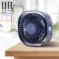 Portable Mini Desk Fan USB 4.8 Inch 5W - 312