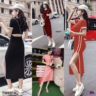 TT6914 Dress Short Sleeve Soft Rayon Fabric Flexible