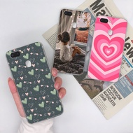 For OPPO R11S R11S Plus R11S NY Cases Colorful Love Heart Clear Antifouling Shockproof Silicone Simp