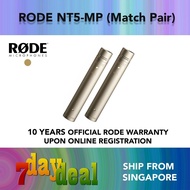 Rode NT5 MP Compact 1/2" Cardioid Condenser crophone Matched Pair NT5MPTH99 LAG2
