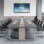 Furniture Combination Table Chair Modern Long Table Negotiation Large Training Conference Room Confe