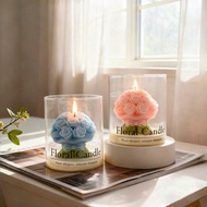 This Rose Bouquet Candle, Measuring 8.6 Cm (3.39 Inches) In Diameter And 10.5 Cm (4.13 Inches) In He