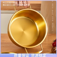 WK/Copper Pot Korean Style Instant Noodle Pot Small Saucepan Household Internet Celebrity Hand Gift Instant Noodles Snai